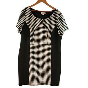 Soho Apparel LTD‎ Black & White Print Dress Size 20W